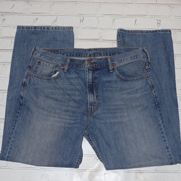 👖💙 Levi’s 569™ Loose Straight · W36 L32 · Classic Blue Denim - Picture 1 of 5